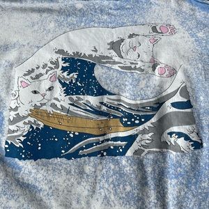 RIP N DIP - Great Wave of Nerm - Long Sleeve Tee (L)